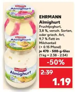 Kaufland EHRMANN Almighurt Angebot