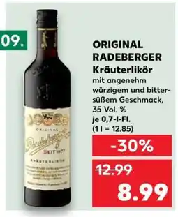 Kaufland ORIGINAL RADEBERGER Kräuterlikör Angebot