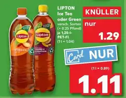 Kaufland LIPTON Ice Tea oder Green Angebot