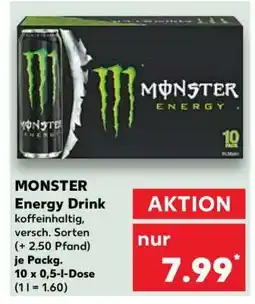 Kaufland Monster energy drink Angebot