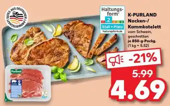 Kaufland K-PURLAND Nacken-/ Kammkotelett Angebot