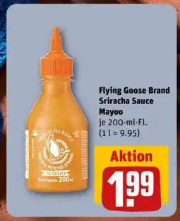 REWE Flying Goose Brand Sriracha Sauce Mayoo Angebot