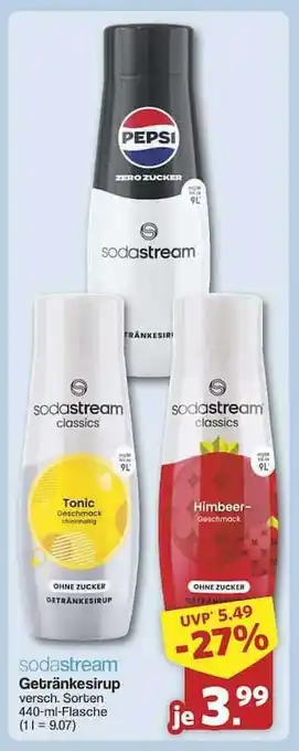 Famila Nord Ost Sodastream Getränkesirup Angebot