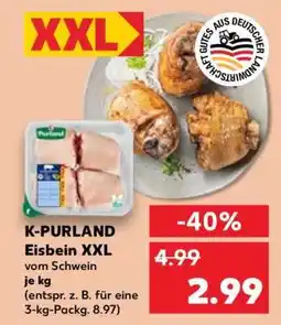 Kaufland K-PURLAND Eisbein XXL Angebot