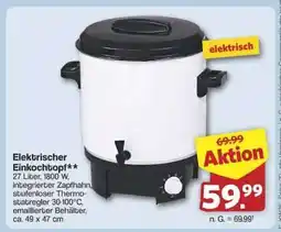 Famila Nord Ost Elektrischer Einkochtopf Angebot