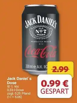 Famila Nord Ost Jack Daniel’s Dose Angebot