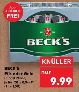 Kaufland Beck's Angebot