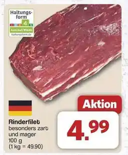 Famila Nord Ost Rinderfilet Angebot