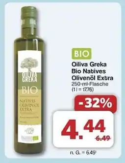 Famila Nord Ost Oiliva Greka Bio Natives Olivenöl Extra Angebot