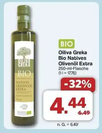 Famila Nord Ost Oiliva Greka Bio Natives Olivenöl Extra Angebot