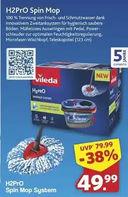 Famila Nord Ost H2Pro Spin Mop System Angebot