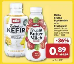 Famila Nord Ost Müller Fruchtbuttermilch oder Fruchtkefir Angebot