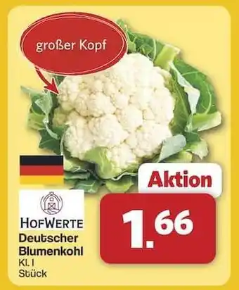 Famila Nord Ost Hofwerte Deutscher Blumenkohl Angebot