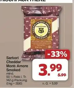 Famila Nord Ost Sartori Cheddar Mont Amore Smoked Angebot