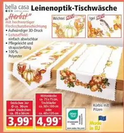 Norma Mitteldecke 75x75 cm, Tischläufer ca. 50x100 cm oder ca. 40x135 cm Angebot