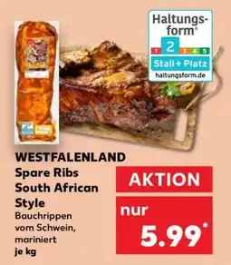 Kaufland WESTFALENLAND Spare Ribs South African Style Angebot