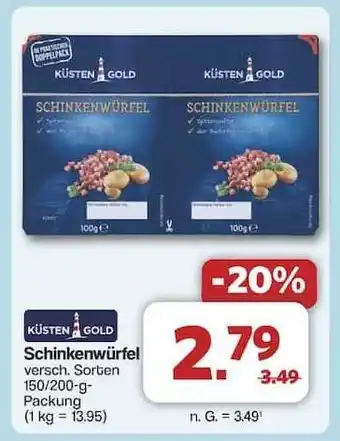 Famila Nord Ost KÜSTEN GOLD Schinkenwürfel Angebot