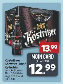 Famila Nord Ost Köstritzer Schwarz- oder Kellerbier Angebot