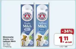 Famila Nord Ost Bärenmarke Frische oder haltbare Milch Angebot