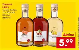 Netto Marken-Discount Zinseldorf Liköre Angebot