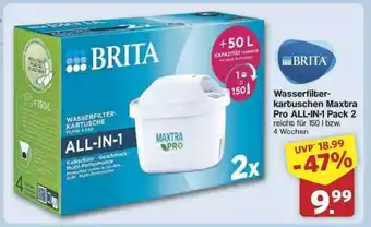 Famila Nord Ost Wasserfilterkartuschen Maxtra Pro ALL-IN-1 Pack 2 Angebot