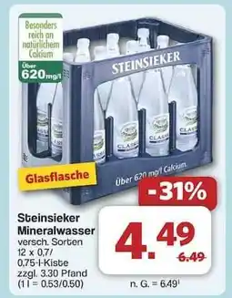 Famila Nord Ost Steinsieker Mineralwasser Angebot