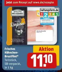 REWE Frisches Hähnchen-Brustfilet Angebot