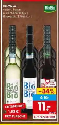Netto Marken-Discount Bio Weine Angebot