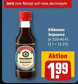 REWE Kikkoman Sojasauce Angebot