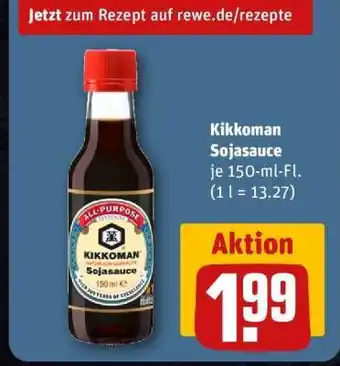 REWE Kikkoman Sojasauce Angebot
