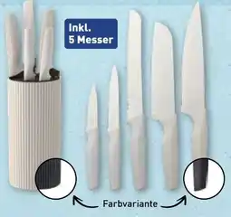 Aldi Nord Crofton Messerblock-Set Angebot