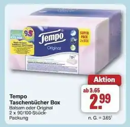Famila Nord Ost Tempo Taschentücher Box Angebot