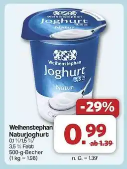 Famila Nord Ost WEIHENSTEPHAN Naturjoghurt Angebot