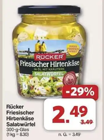 Famila Nord Ost Rücker Friesischer Hirtenkäse Salatwürfel Angebot