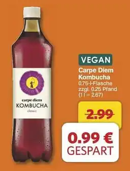 Famila Nord Ost CARPE DIEM Kombucha Angebot