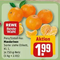 REWE Mandarinen Angebot