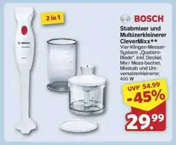 Famila Nord Ost Bosch Stabmixer und Multizerkleinerer CleverMixx Angebot