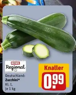 REWE Zucchini Angebot