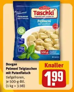 REWE Dovgan Pelmeni Teigtaschen mit Putenfleisch Angebot