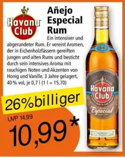 Norma Añejo Especial Rum Angebot