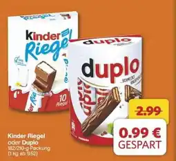 Famila Nord Ost Kinder Riegel oder Duplo Angebot