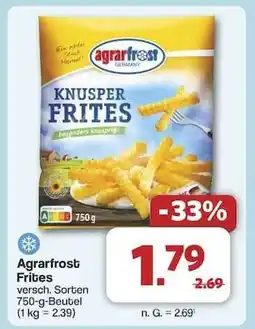 Famila Nord Ost Agrarfrost Frites Angebot