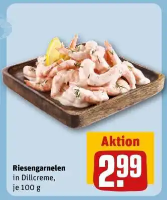 REWE Riesengarnelen Angebot