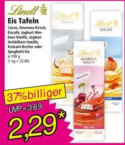 Norma Lindt Eis Tafeln Angebot