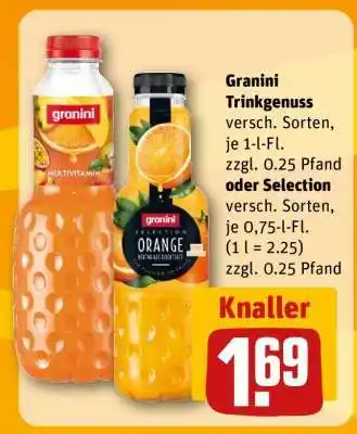 REWE Granini Trinkgenuss Angebot