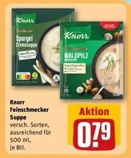 REWE Knorr Feinschmecker Suppe Angebot