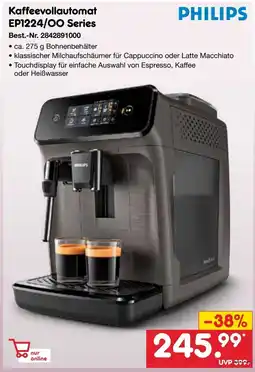 Netto Marken-Discount PHILIPS Kaffeevollautomat EP1224/00 Series Angebot
