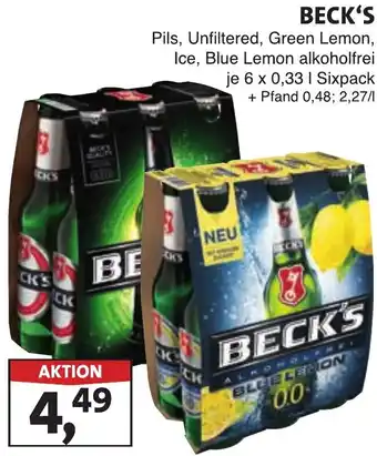 Lösch Depot Beck's Angebot