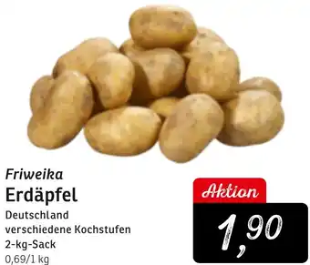KONSUM Friweika Erdäpfel Angebot