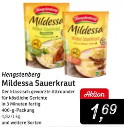 KONSUM Hengstenberg Mildessa Sauerkraut Angebot